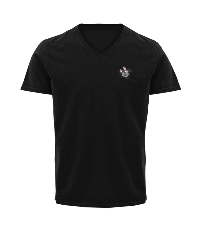 Playera Cuello V Ajolotito Xolo Mirari Chan