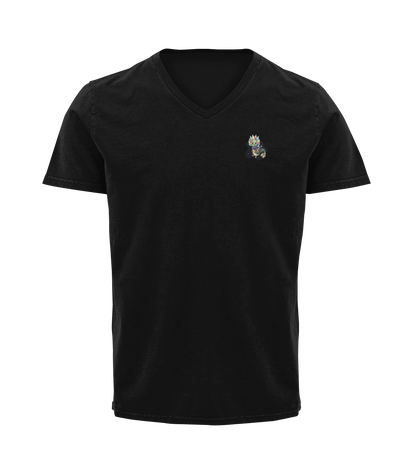 Playera Cuello V Ajolotito NiÇña Y Quetzalcoatl Mirari Chan