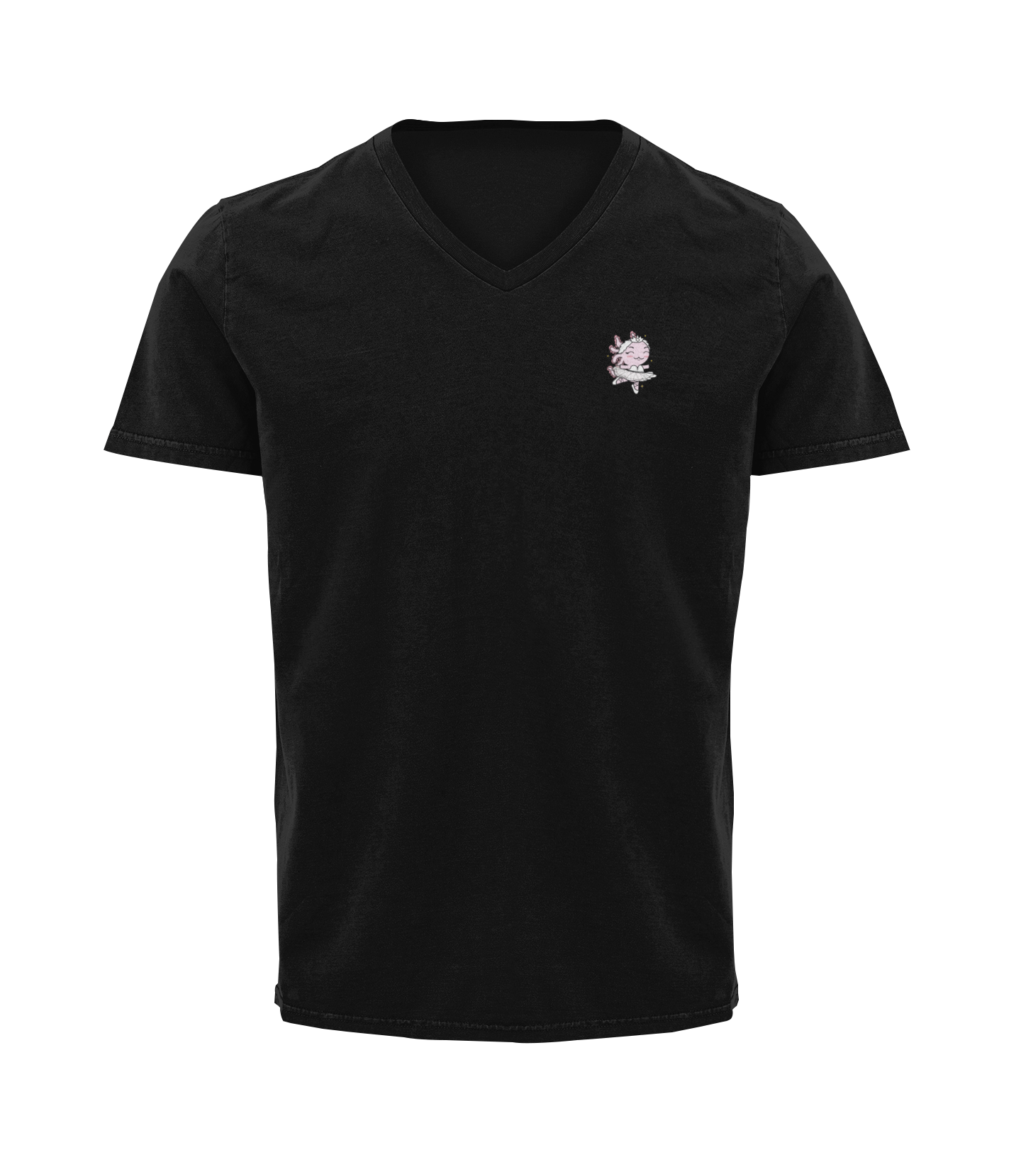 Playera Cuello V Axolotzin Bailarina De Ballet Ajolote Adulto