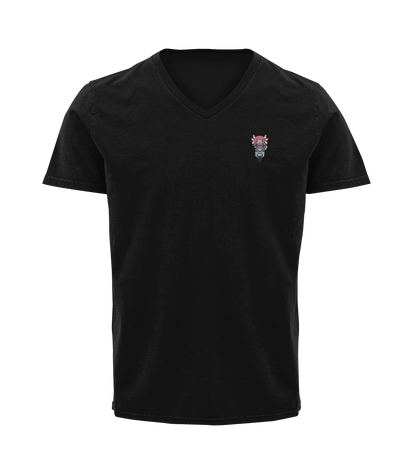 Playera Cuello V Axolotzin Motoneta Ajolote Adulto