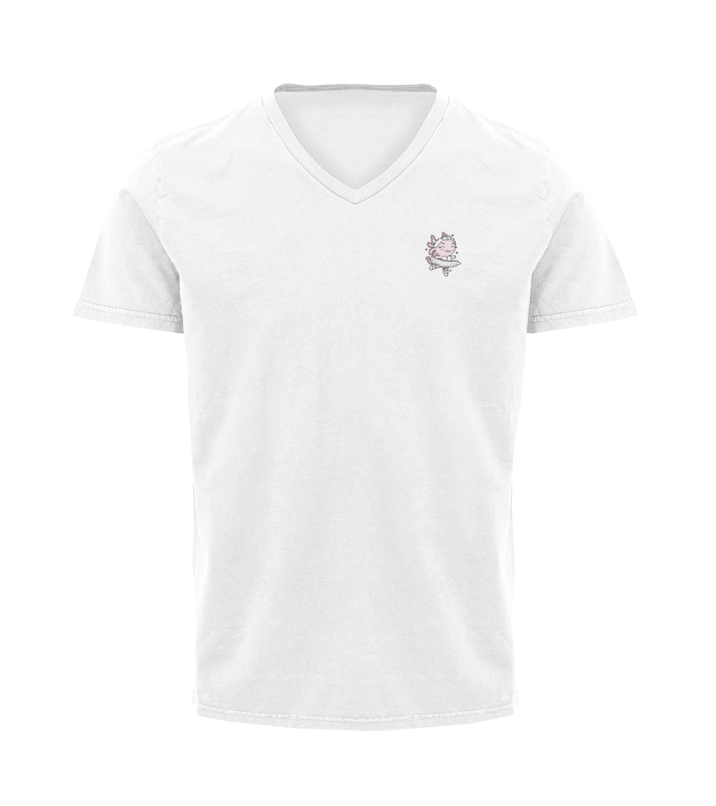 Playera Cuello V Axolotzin Bailarina De Ballet Ajolote Adulto