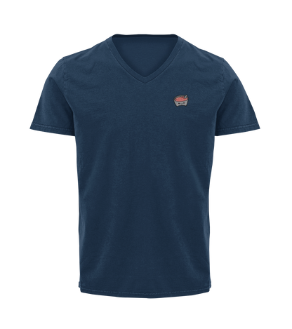 Playera Cuello V Molcajete Adulto E Infantil