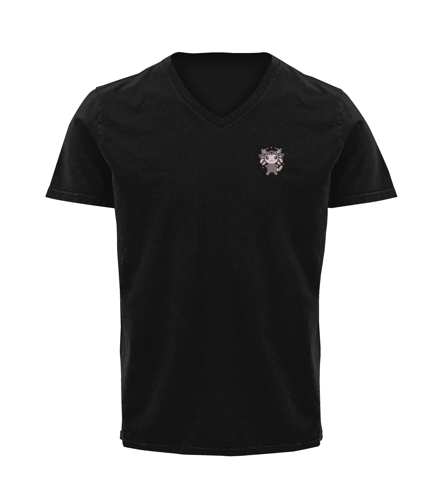 Playera Cuello V Horoscopos Tauro Axolotzin Ajolote Adulto