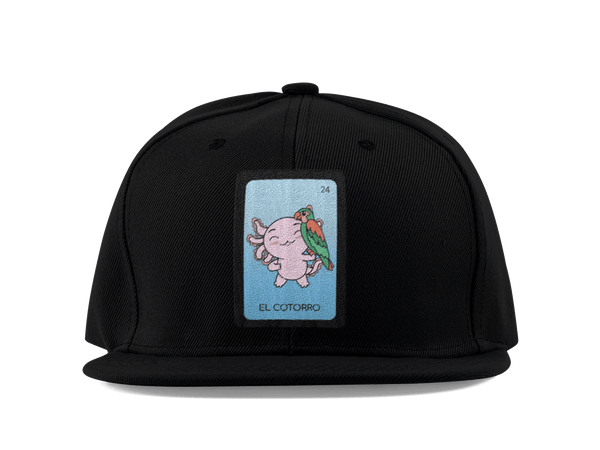 Gorra Unisex Plana Axoloteria El Cotorro Ajolote