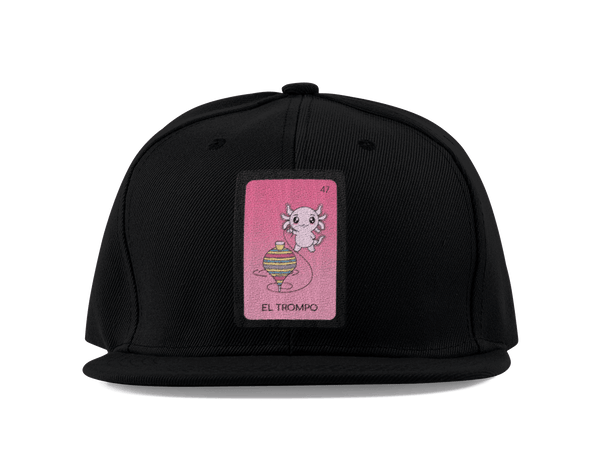 Gorra Unisex Plana Axoloteria El Trompo Ajolote