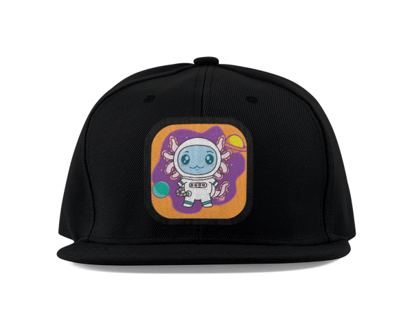 Gorra Unisex Plana Axolotzin Astronauta