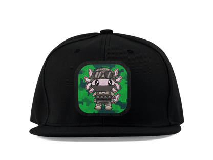Gorra Unisex Plana Axolotzin Militar