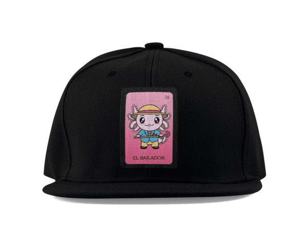 Gorra Unisex Plana Axoloteria El Bailador Ajolote