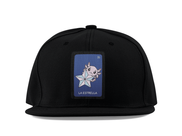 Gorra Unisex Plana Axoloteria La Estrella Ajolote