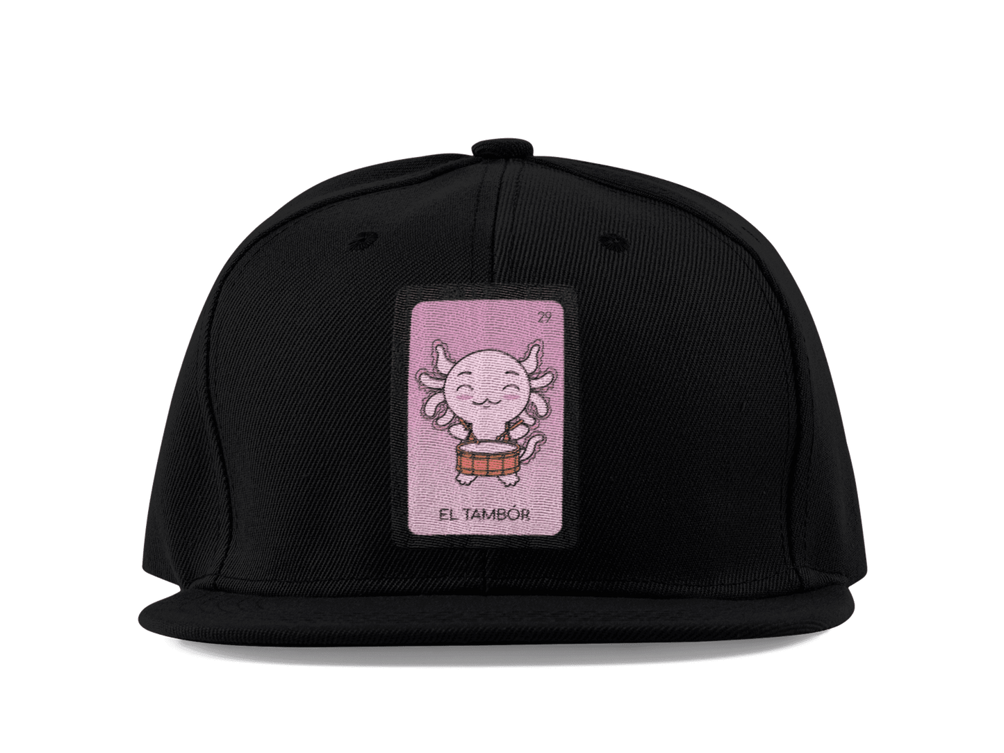 Gorra Unisex Plana Axoloteria El Tambor Ajolote