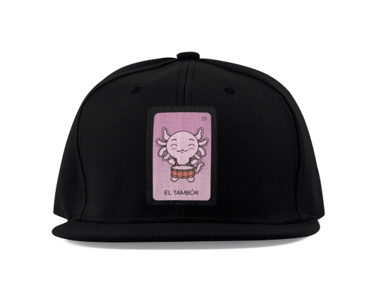 Gorra Unisex Plana Axoloteria El Tambor Ajolote