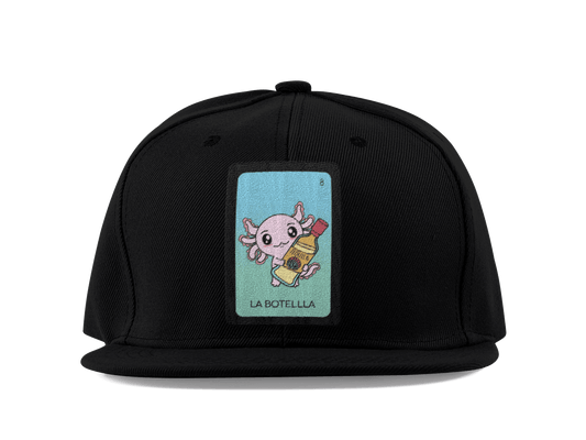 Gorra Unisex Plana Axoloteria La Botella Ajolote
