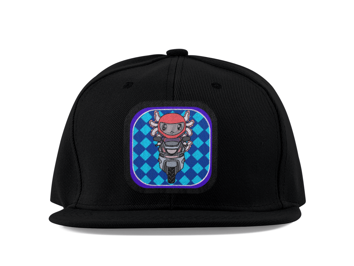 Gorra Unisex Plana Axolotzin Motoneta
