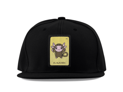 Gorra Unisex Plana Axoloteria El Alacrán Ajolote
