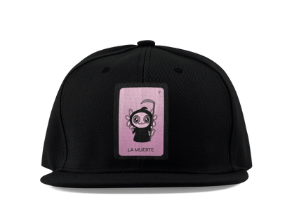 Gorra Unisex Plana Axoloteria La Muerte Ajolote