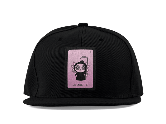 Gorra Unisex Plana Axoloteria La Muerte Ajolote