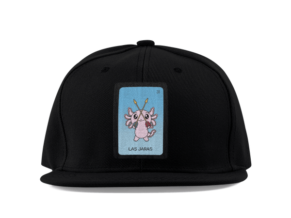 Gorra Unisex Plana Axoloteria Las Jaras Ajolote