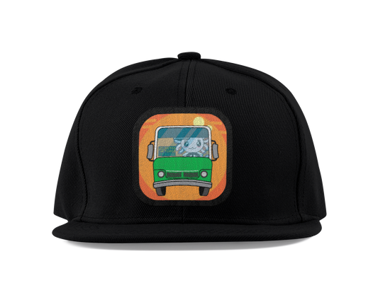 Gorra Unisex Plana Axolotzin Microbusero