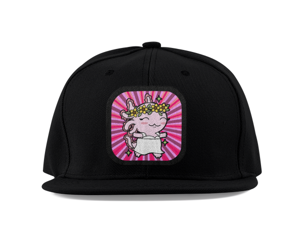 Gorra Unisex Plana Axolotzin Horoscopos Virgo Ajolote