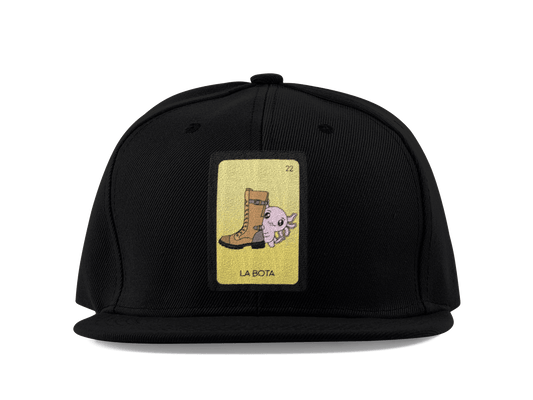 Gorra Unisex Plana Axoloteria La Bota Ajolote