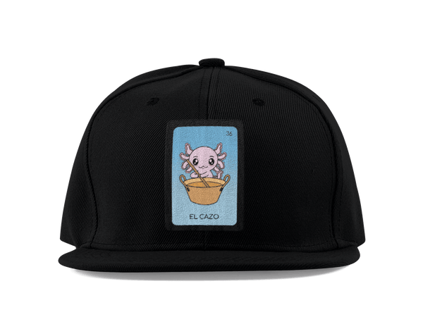 Gorra Unisex Plana Axoloteria El Cazo Ajolote