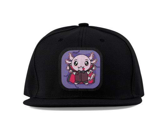 Gorra Unisex Plana Axolotzin Drácula
