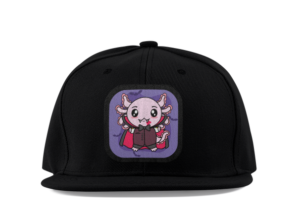 Gorra Unisex Plana Axolotzin Drácula