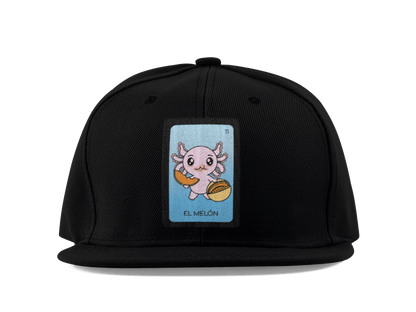 Gorra Unisex Plana Axoloteria El Melón Ajolote