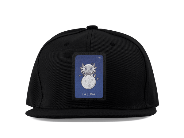 Gorra Unisex Plana Axoloteria La Luna Ajolote