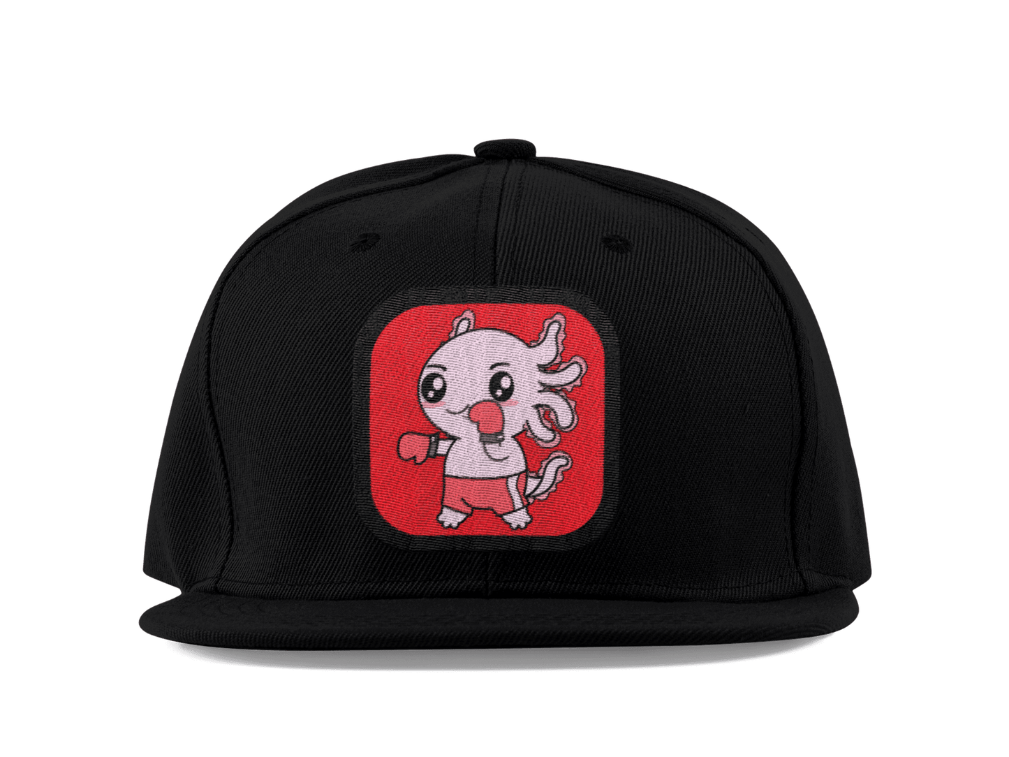 Gorra Unisex Plana Axolotzin Boxeador