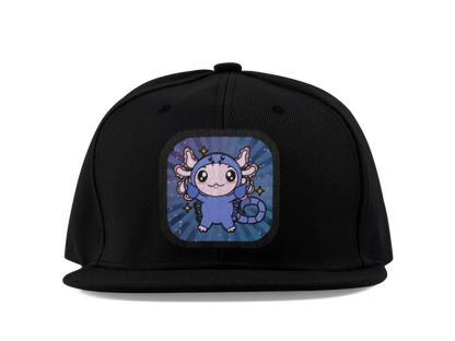 Gorra Unisex Plana Axolotzin Horoscopos Escorpio Ajolote