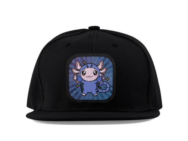 Gorra Unisex Plana Axolotzin Horoscopos Escorpio Ajolote