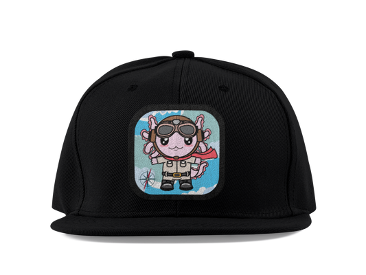 Gorra Unisex Plana Axolotzin Aviador