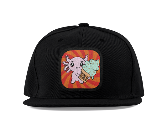 Gorra Unisex Plana Axolotzin Helado