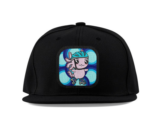 Gorra Unisex Plana Axolotzin Patinador