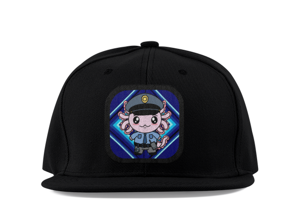 Gorra Unisex Plana Axolotzin Policía