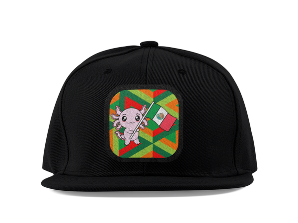 Gorra Unisex Plana Axolotzin Bandera