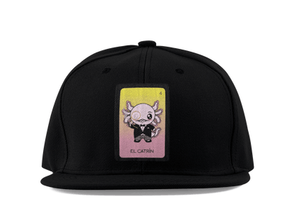 Gorra Unisex Plana Axoloteria El Catrín Ajolote