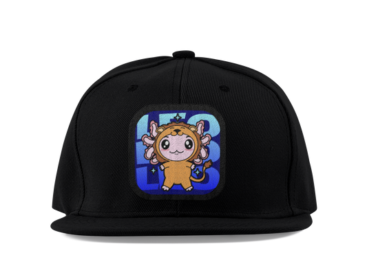 Gorra Unisex Plana Axolotzin Horoscopos Leo Ajolote