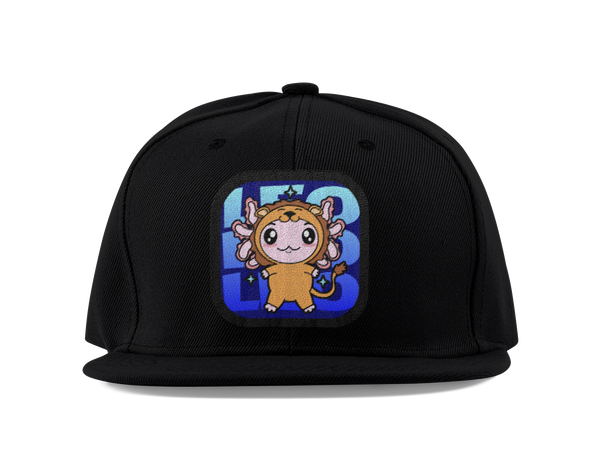 Gorra Unisex Plana Axolotzin Horoscopos Leo Ajolote