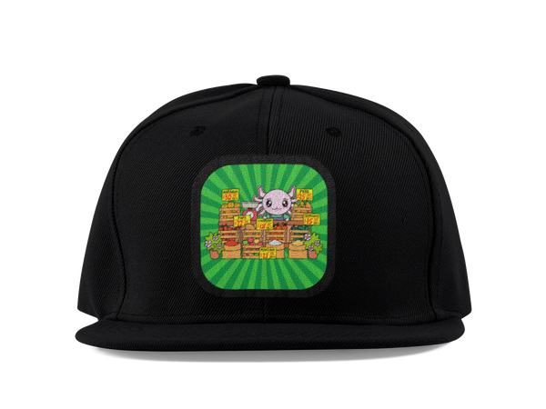 Gorra Unisex Plana Axolotzin Marchante