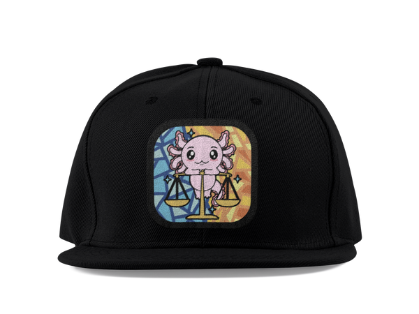 Gorra Unisex Plana Axolotzin Horoscopos Libra Ajolote