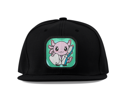 Gorra Unisex Plana Axolotzin Dentista