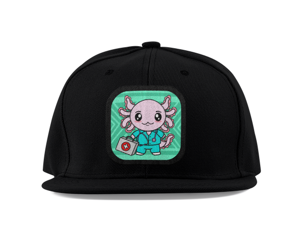 Gorra Unisex Plana Axolotzin Enfermero