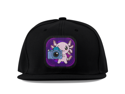 Gorra Unisex Plana Axolotzin Fotografo