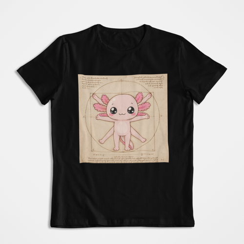 Playera Ajolotito Vitruvio