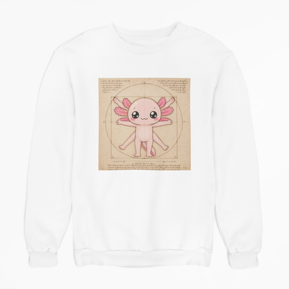 Sudadera Ajolotito Vitruvio Unisex