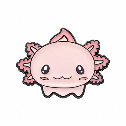 Pin Ajolotito Kawaii
