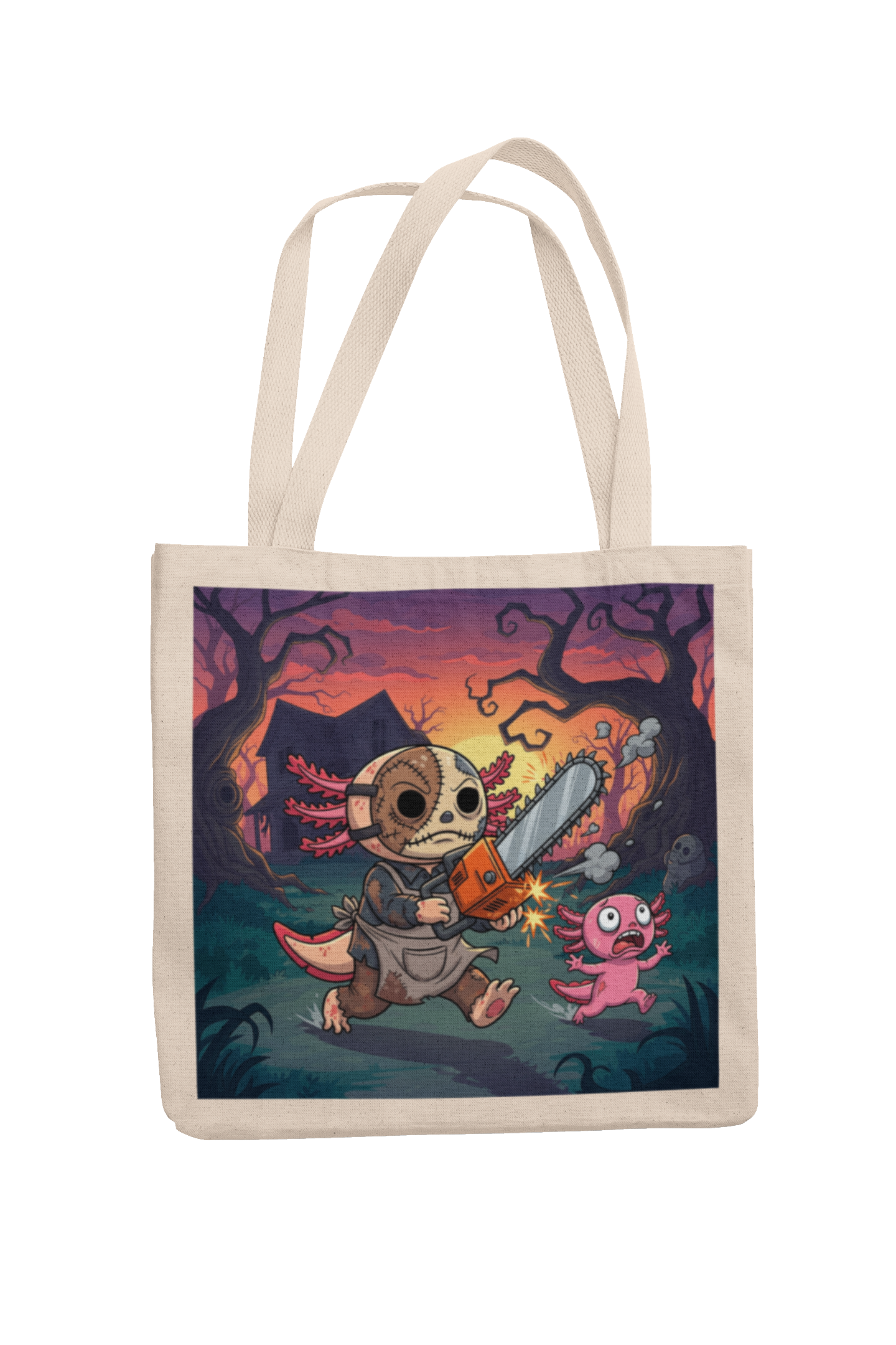 BOLSA TOTE EXTERMINADO AJOLOTITO