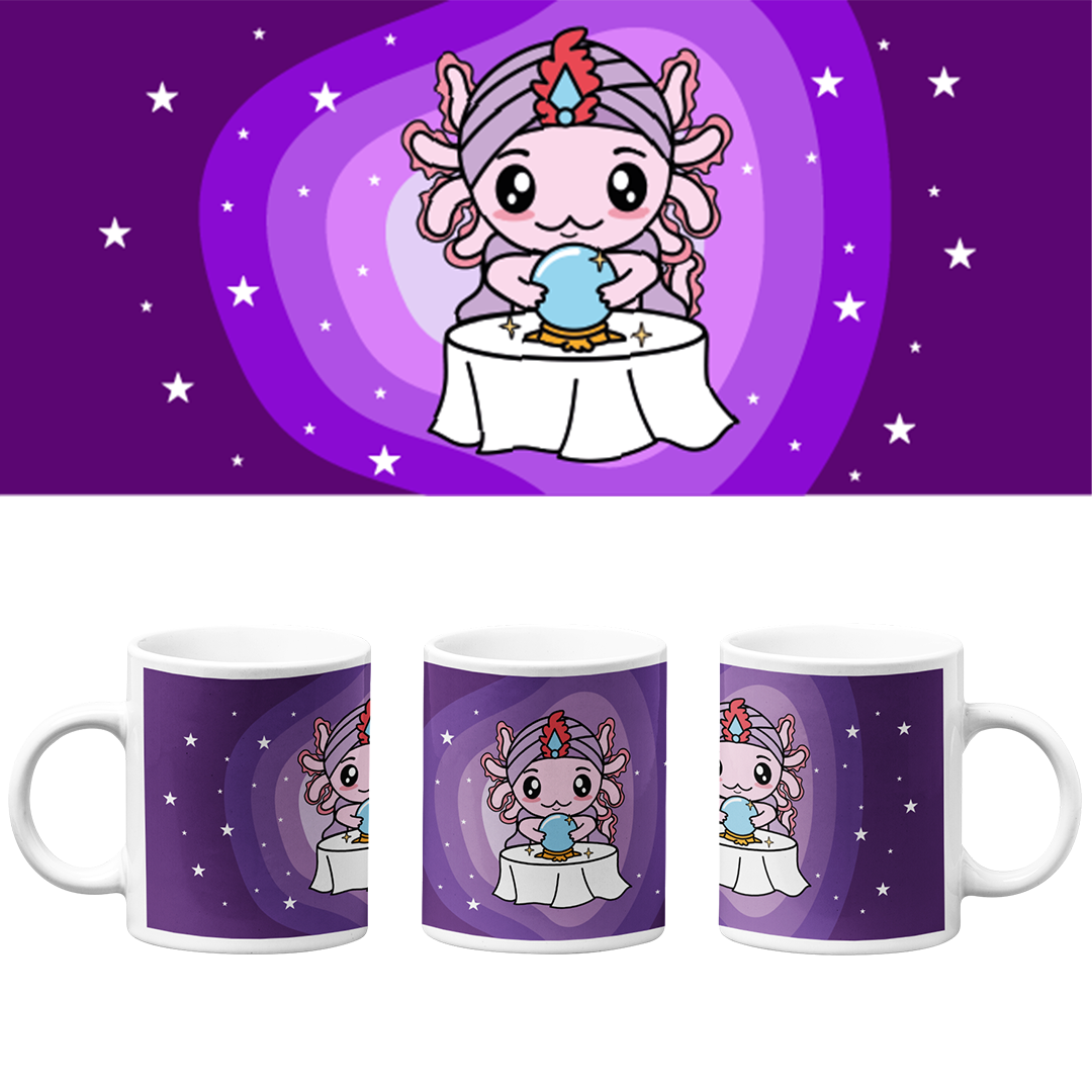 Taza Vers. 2 Axolotzin Horóscopos Adivino 3 Ajolote